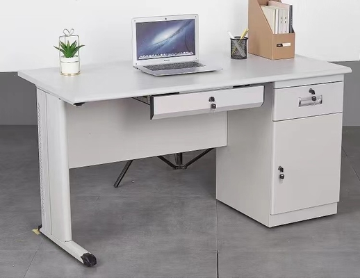 do metal do escritório da tabela da mesa de pessoal pés ajustáveis customizáveis da tabela do escritório