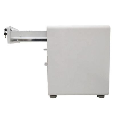 Borda redonda 0.7mm grossos de aço armário de arquivo móvel de 3 gavetas