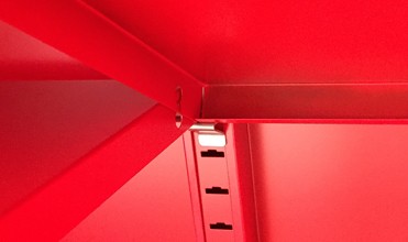 Armário de aço colorido do suporte da tevê do armário de armazenamento do metal da sala de visitas 0.6mm/0.7mm 3